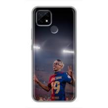 Чехол с футболистом Ламин Ямаль Realme C21 (Ямаль на стадионе)