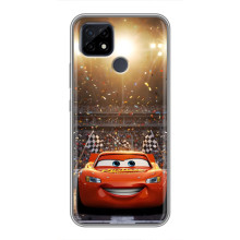 Чехол с принтом Маквин для Realme C21 – Красный Маквин