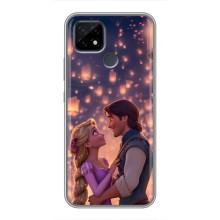 Чехол Рапунцель для Realme C21 – Принцесса и принц