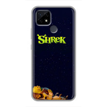 Чохол з мультфільмом Шрек на Realme C21 – Шрек лого