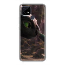 Чехол как приручить дракона на Realme C21 (Сцена з драконом)