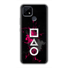 Чехол Гра в кальмара для Realme C21 – Ранги