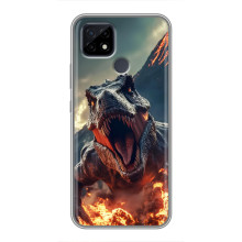 Чехол с картинкой «Хищники» для Realme C21 – Динозавр