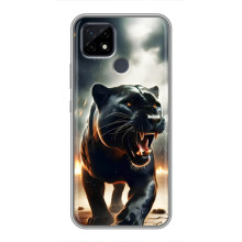 Чехол с картинкой «Хищники» для Realme C21 – Пантера