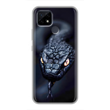 Чехол с картинкой «Хищники» для Realme C21 – Змея