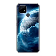 Космические Чехлы для Реалми С21 (VPrint) (Земля с космоса)
