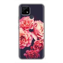 Чохли з тематикою "КВІТИ" на Realme C21 (Бутони)