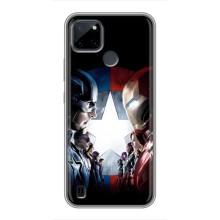 Чохли з героями Марвел Realme C21Y (VPrint)