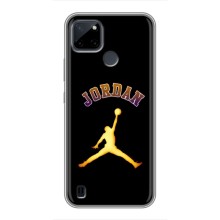 Чехлы для Realme C21Y - с картинкой JORDAN (AlphaPrint) (Jordan Gold)