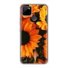 Чохли з картинкою Соняшників для Realme C21Y – соняшники