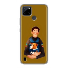Чехлы с картинкой собаки Патрон для Realme C21Y (AlphaPrint) (ЗСУ Патрон)