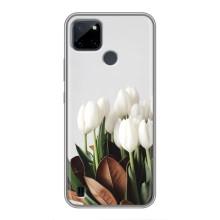 Чохли з картинкою (Тюльпани) на Realme C21Y – Букет тюльпанів
