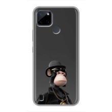 Чехлы с Обезьянами NFT для Realme C21Y (AlphaPrint) (Обезьяна NFT)