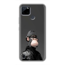 Чехлы с Обезьянами NFT для Realme C21Y (AlphaPrint) (стильная обезьяна NFT)