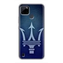 Чехлы с тематикой "Крутые машины" на Realme C21Y – Лого Maserati