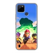 Чехол для Realme C21Y Бравл Старс (VPrint)