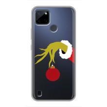 Чехол ГРИНЧ для Realme C21Y – Рука Гринча