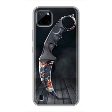 Чохол КІБЕРСПОРТ для Realme C21Y (Кинжал КС ГО)