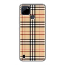 Чехол с Брендами одежды на Realme C21Y – Burberry стиль