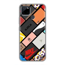 Чехол с Брендами одежды на Realme C21Y – Коробки