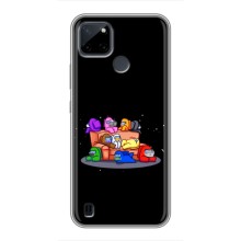 Чехол Амонг Ас для Realme C21Y (AlphaPrint) (Амонг-ас)