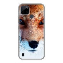 Чехол с Лисичкой для Realme C21Y – Рыжая Лисичка