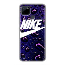 Чехол для Realme C21Y - с принтом Найк (AlphaPrint) (Найк принт)