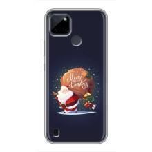 Чехол Санта Клаус для Realme C21Y (Подарки от Санты)