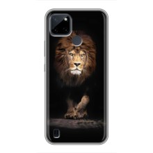 Чехол со Львом для Realme C21Y (VPrint) (Лев)