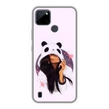 Чехол Стильные девушки на Realme C21Y – В пижаме