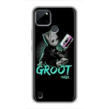 Чехол Супергерои Марвел на Realme C21Y – Groot