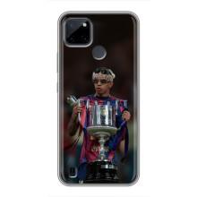 Чохол з футболістом Ламін Ямаль Realme C21Y (Ямал з кубком)