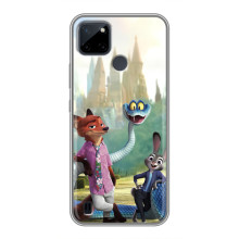 Чохол Зоотрополіс на Realme C21Y – Нік Джуді і змія