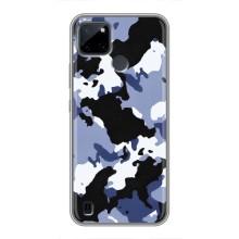 Камуфляжный Чехол для Realme C21Y – Камуфляжный Серый