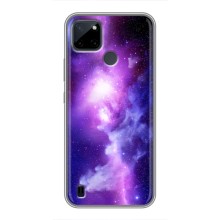 Космические Чехлы для Реалми Ссы21Й (VPrint) (Галактика)