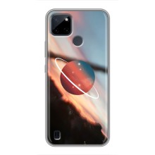Космические Чехлы для Реалми Ссы21Й (VPrint) (Сатурн)