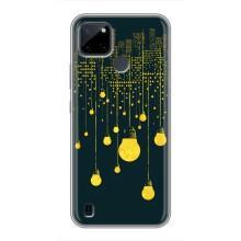 Силиконовые Чехлы Любимому человеку для Realme C21Y – Ночной город