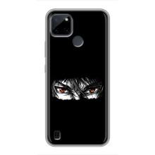 Силіконові чохлі з очіма Anime для Realme C21Y – Аніме очі