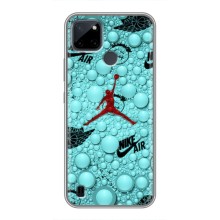 Силиконовый Чехол Nike Air Jordan на Realme C21Y (Джордан Найк)