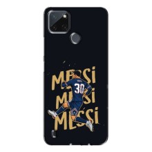 Чехлы для Realme C21Y (Leo чемпион) (AlphaPrint) (Messi ПСЖ)