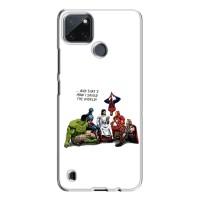 Чохли для Realme C21Y (Для Християн) (Ісус супергерой)
