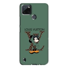 Чехлы Луи Витон для Realme C21Y (AlphaPrint - LOUIS VUITTON) (Микки Маус LV)