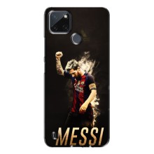 Чехлы Месси для Realme C21Y (AlphaPrint) (Messi Barca)