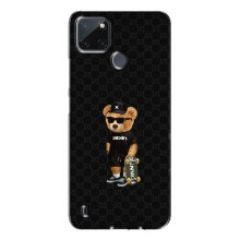 Чехлы Мишка Тедди для Realme C21Y (GUCCI Teddy)