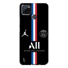 Чехлы PSG для Realme C21Y (AlphaPrint) (футболка ПСЖ)
