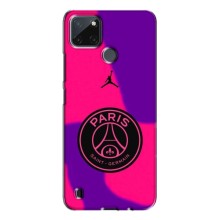 Чехлы PSG для Realme C21Y (AlphaPrint) (яркий ПСЖ)