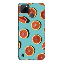 Чехлы с Фруктами для Realme C21Y (VPrint) (Грейпфрут)