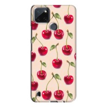 Чехлы с Фруктами для Realme C21Y (VPrint) (Вишня)
