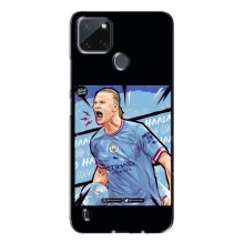 Чехлы с футболистом Ерлинг Холанд для Realme C21Y (AlphaPrint) (гол Эрлинг Холланд)
