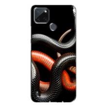 Чехлы с изображением разных животных для Realme C21Y (Змея)